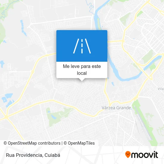 Rua Providencia mapa