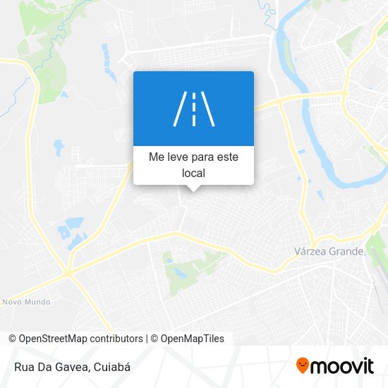 Rua Da Gavea mapa