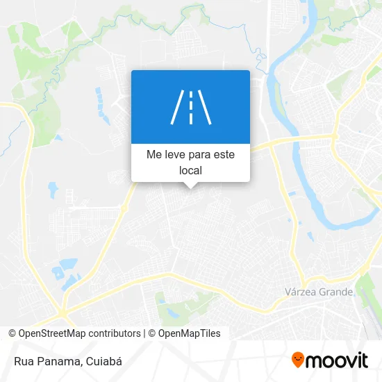 Rua Panama mapa
