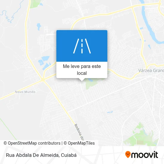 Rua Abdala De Almeida mapa