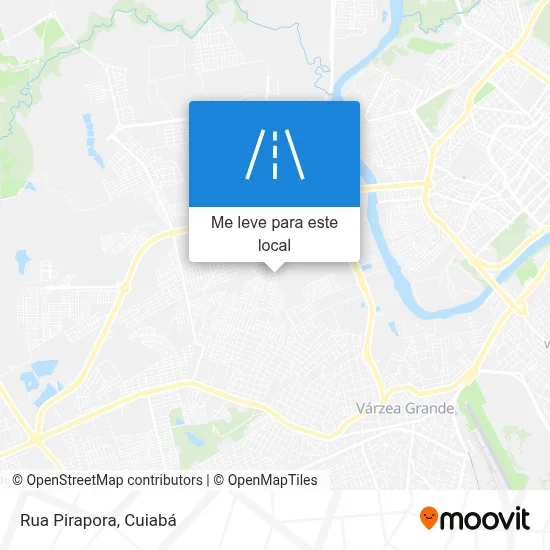 Rua Pirapora mapa