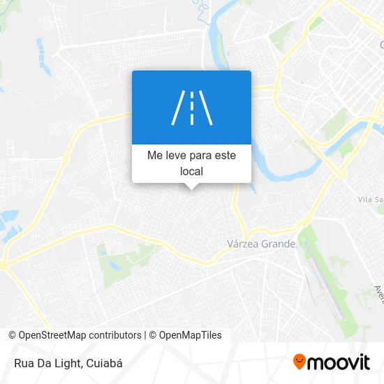 Rua Da Light mapa