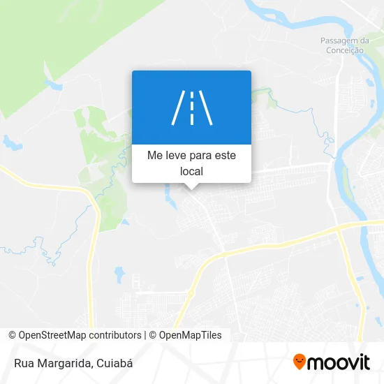 Rua Margarida mapa