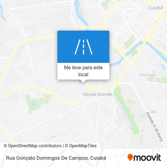 Rua Gonçalo Domingos De Campos mapa
