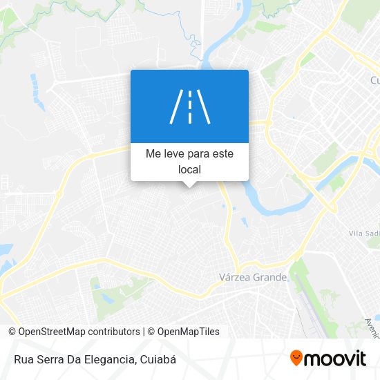 Rua Serra Da Elegancia mapa
