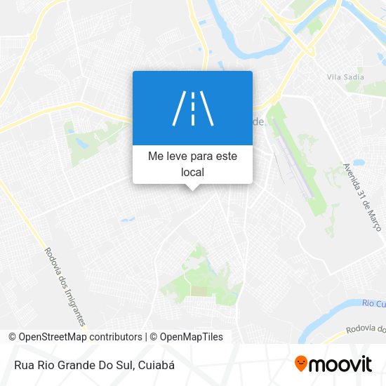 Rua Rio Grande Do Sul mapa