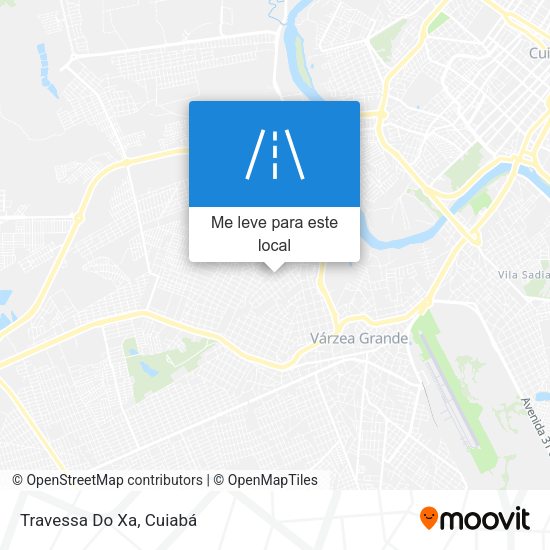 Travessa Do Xa mapa