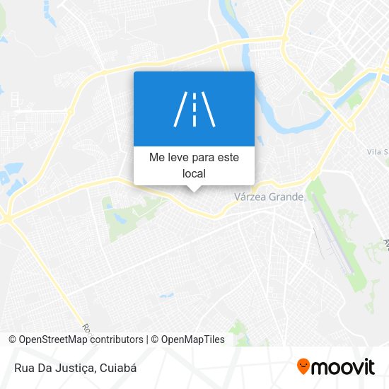 Rua Da Justiça mapa
