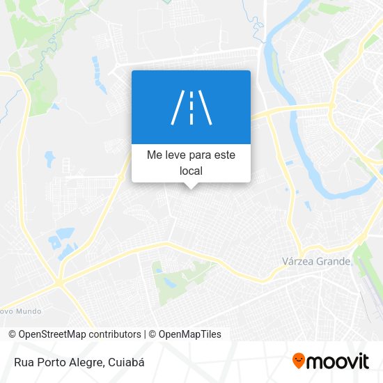 Rua Porto Alegre mapa