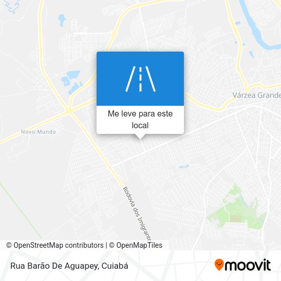 Rua Barão De Aguapey mapa