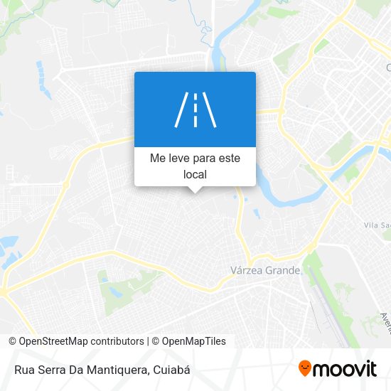 Rua Serra Da Mantiquera mapa