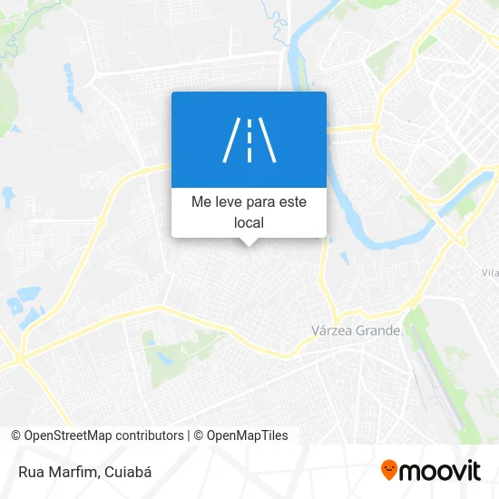 Rua Marfim mapa