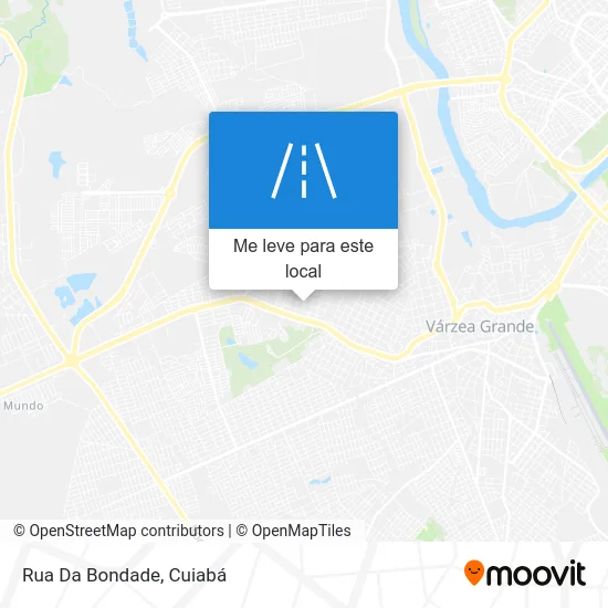 Rua Da Bondade mapa