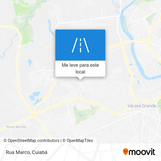 Rua Marco mapa