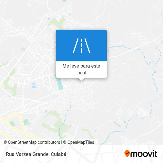 Rua Varzea Grande mapa