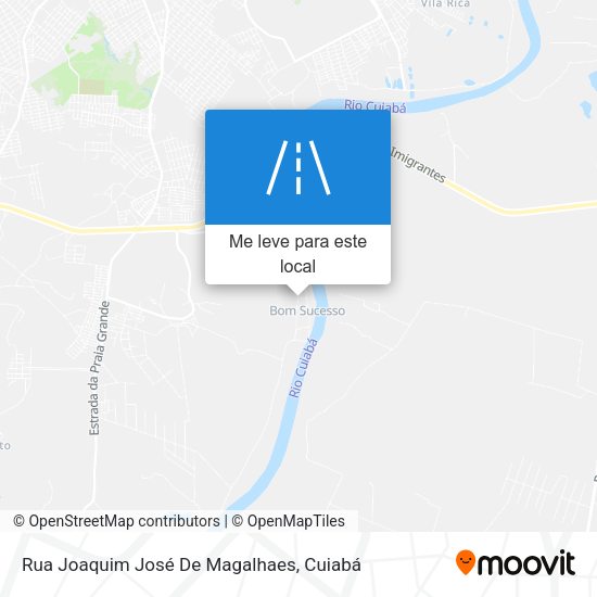Rua Joaquim José De Magalhaes mapa