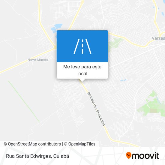 Rua Santa Edwirges mapa