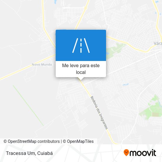Tracessa Um mapa