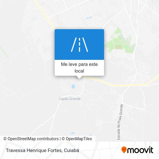 Travessa Henrique Fortes mapa