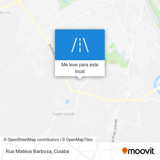 Rua Mateus Barbosa mapa