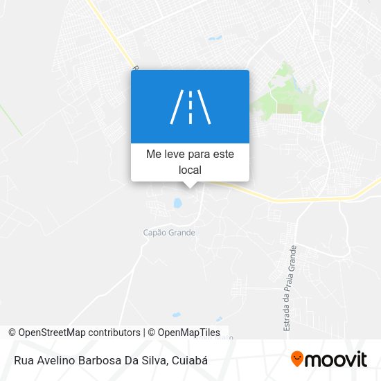 Rua Avelino Barbosa Da Silva mapa