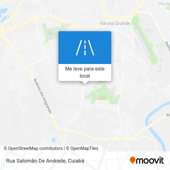Rua Salomão De Andrade mapa