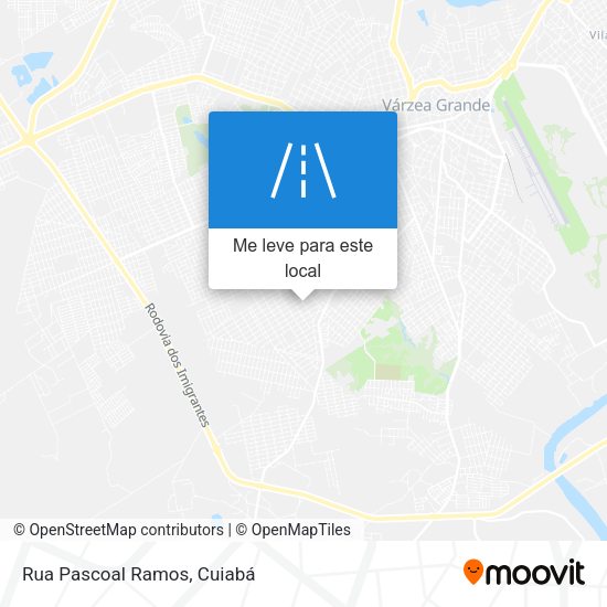 Rua Pascoal Ramos mapa
