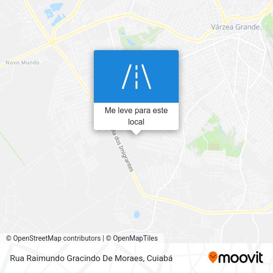 Rua Raimundo Gracindo De Moraes mapa