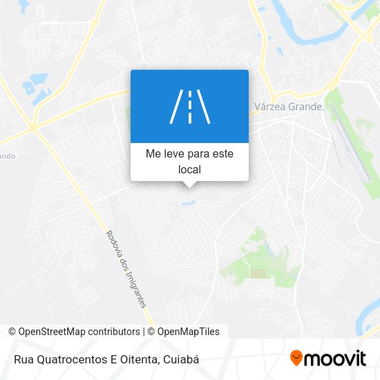 Rua Quatrocentos E Oitenta mapa