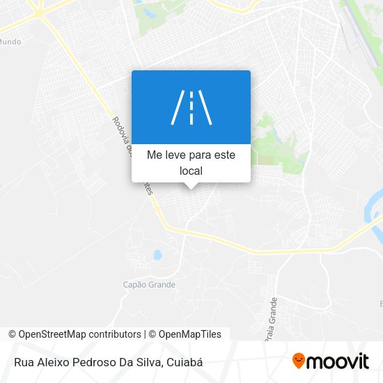 Rua Aleixo Pedroso Da Silva mapa