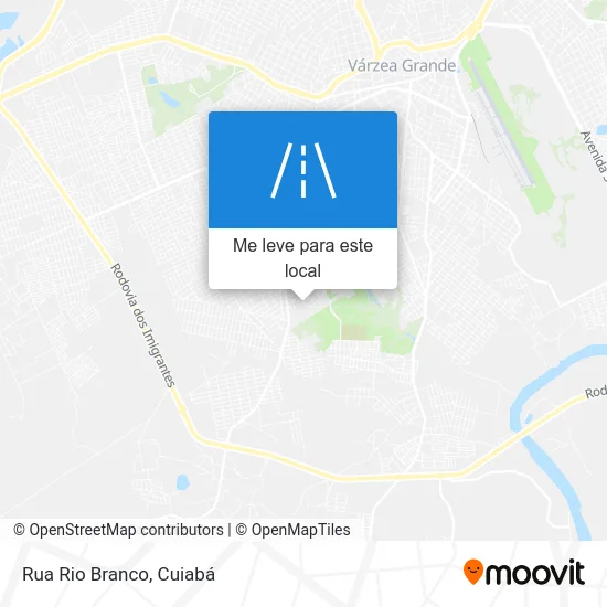 Rua Rio Branco mapa
