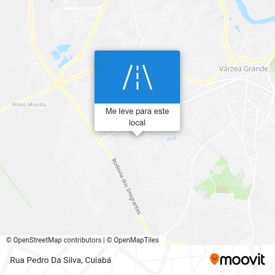 Rua Pedro Da Silva mapa