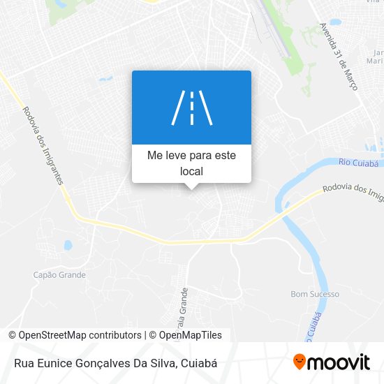 Rua Eunice Gonçalves Da Silva mapa