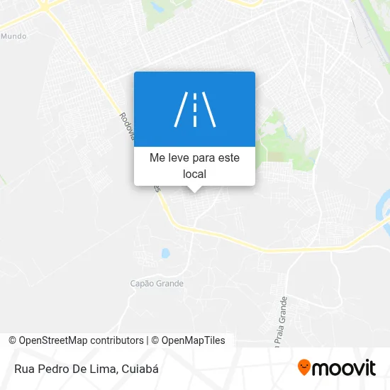 Rua Pedro De Lima mapa