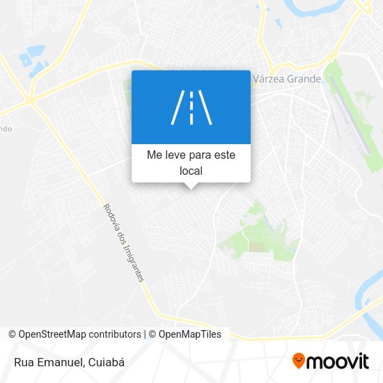 Rua Emanuel mapa
