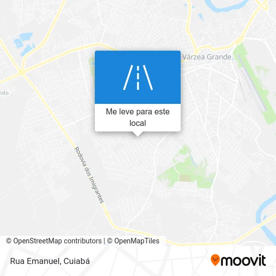 Rua Emanuel mapa