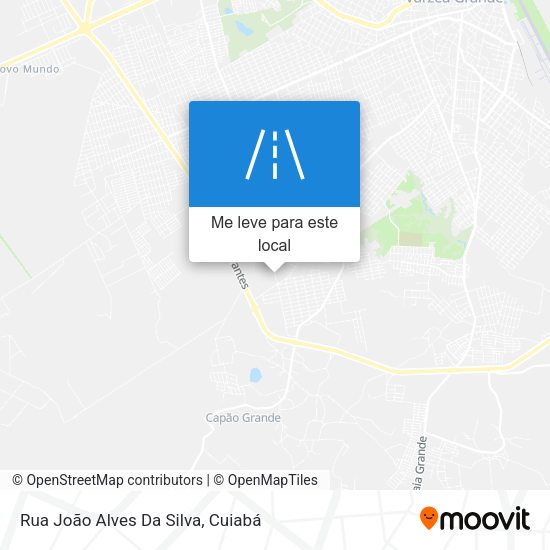 Rua João Alves Da Silva mapa