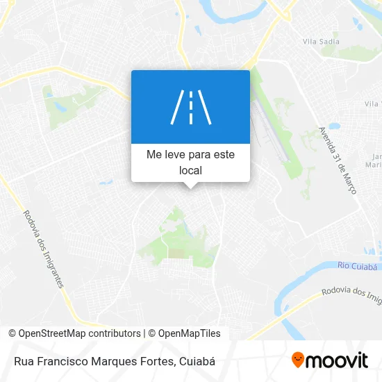 Rua Francisco Marques Fortes mapa