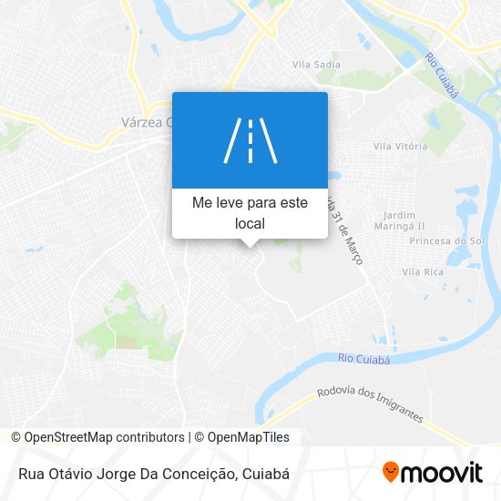 Rua Otávio Jorge Da Conceição mapa