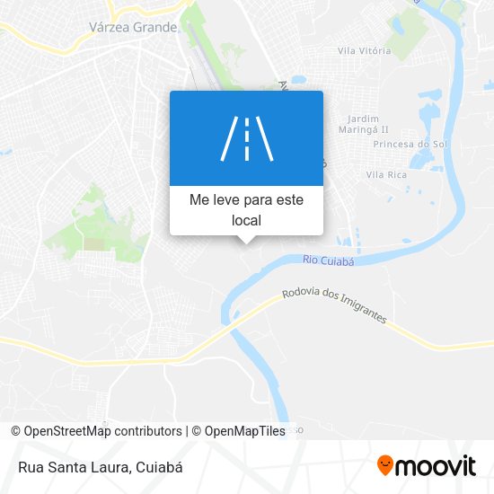 Rua Santa Laura mapa