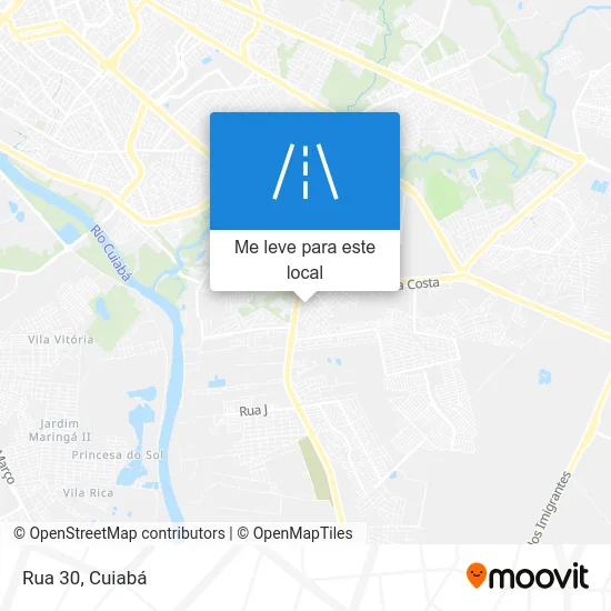 Rua 30 mapa