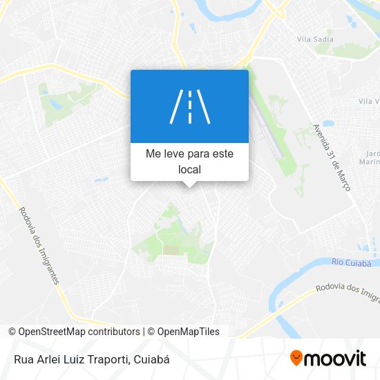 Rua Arlei Luiz Traporti mapa