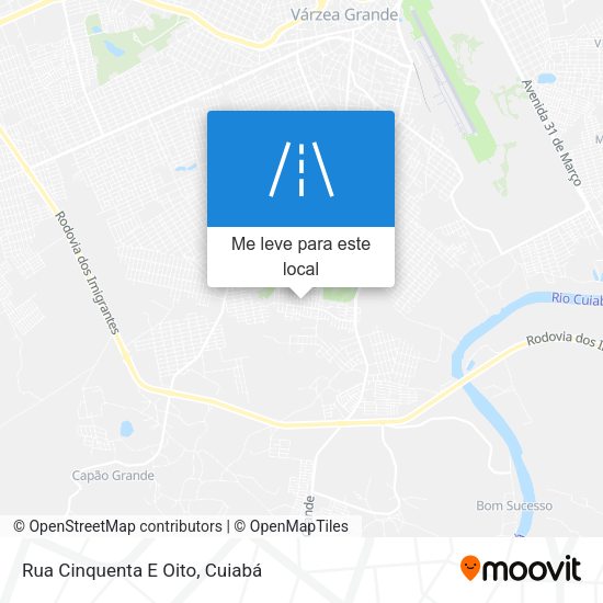 Rua Cinquenta E Oito mapa