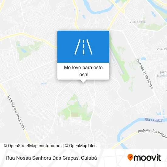Rua Nossa Senhora Das Graças mapa