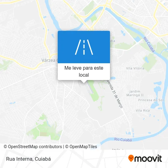Rua Interna mapa