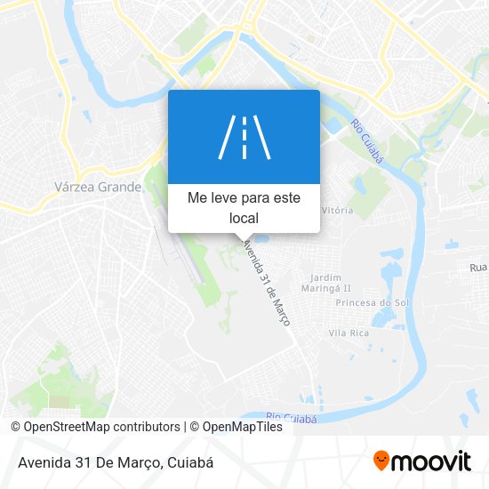 Avenida 31 De Março mapa