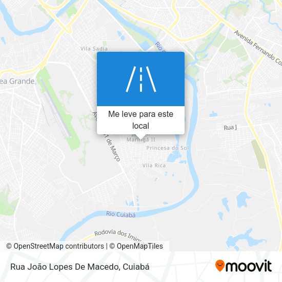 Rua João Lopes De Macedo mapa