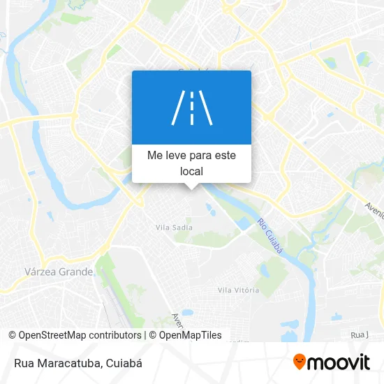 Rua Maracatuba mapa