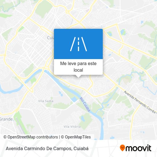 Avenida Carmindo De Campos mapa