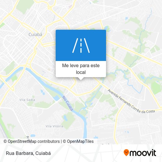 Rua Barbara mapa